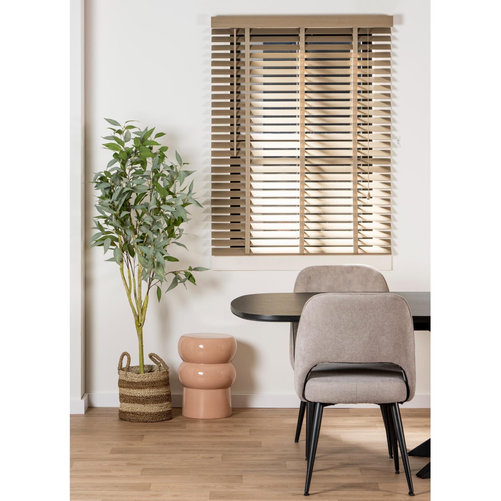 Jaloezie Hout Xx Cm - Taupe - Hout - 200x180x5cm (BxHxD)