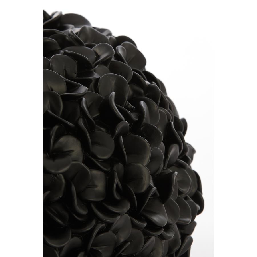 Light & Living Light&living Vaas deco Ø47,5x30 cm PHYLIA mat zwart