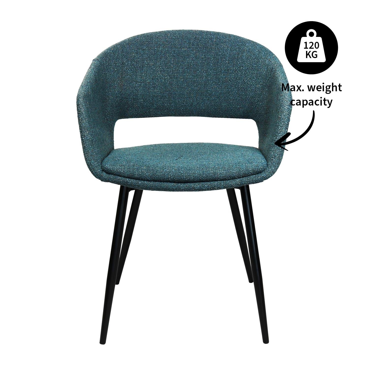 Kick stoel Dean - Blauw