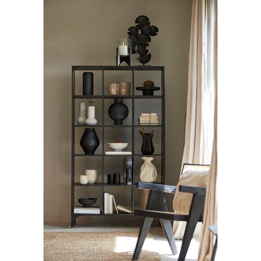 Light & Living Light&living Kast open 106x35x190 cm RAYNA hout zwart