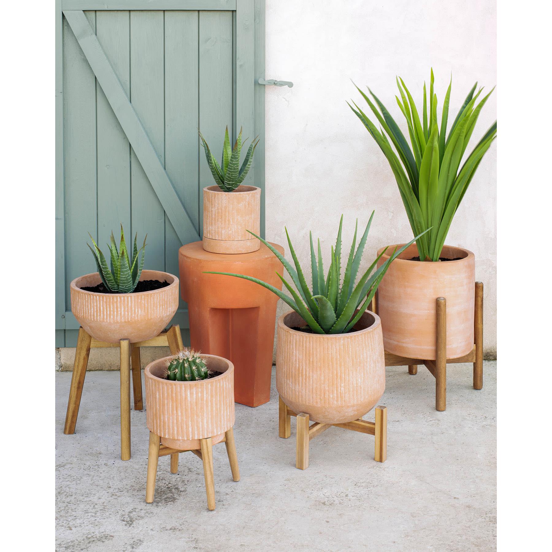 Kave Home - Dalva terracota bloempot, Ø 26 cm