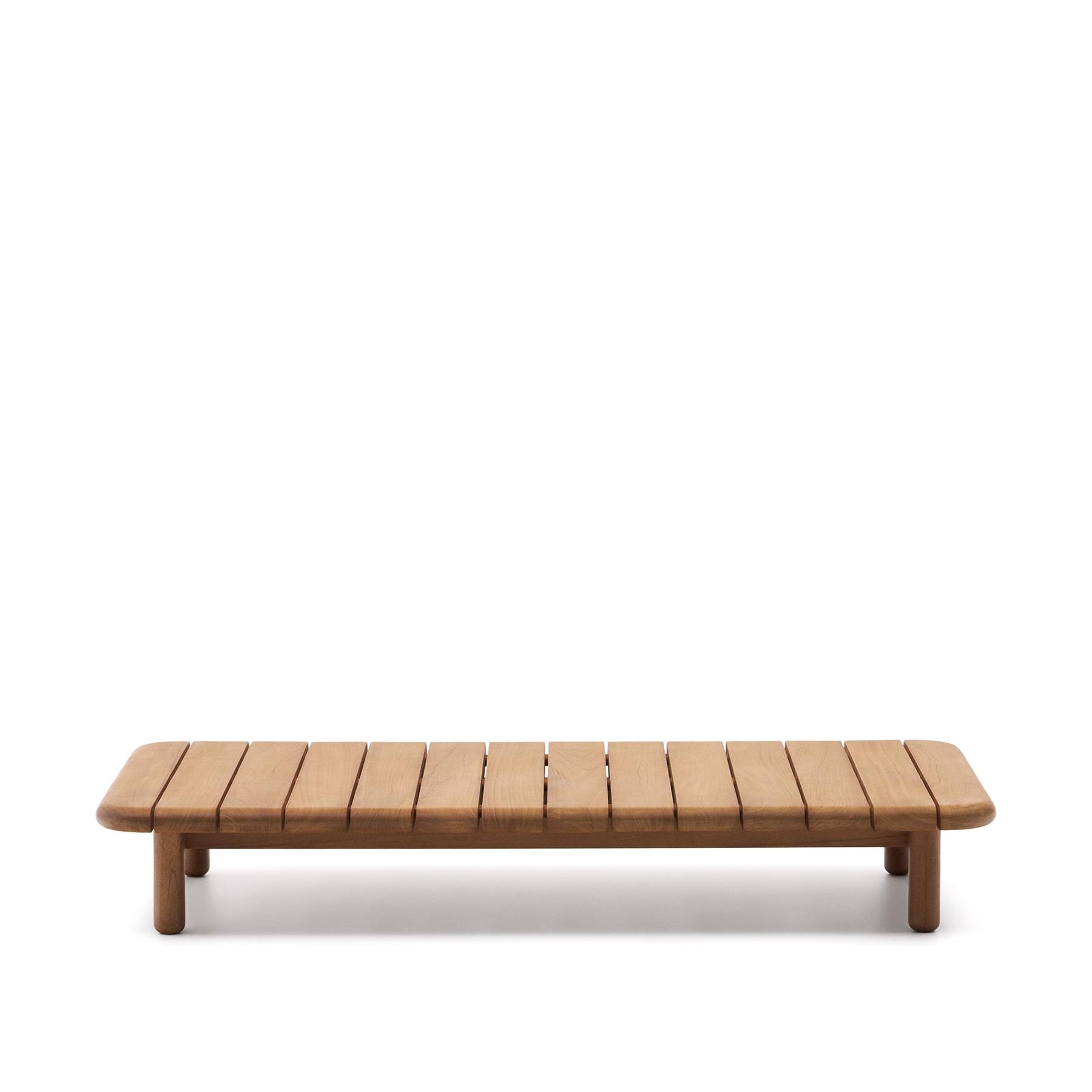 Kave Home - Koffietafel Turqueta van FSC 100% massief teakhout  140 x