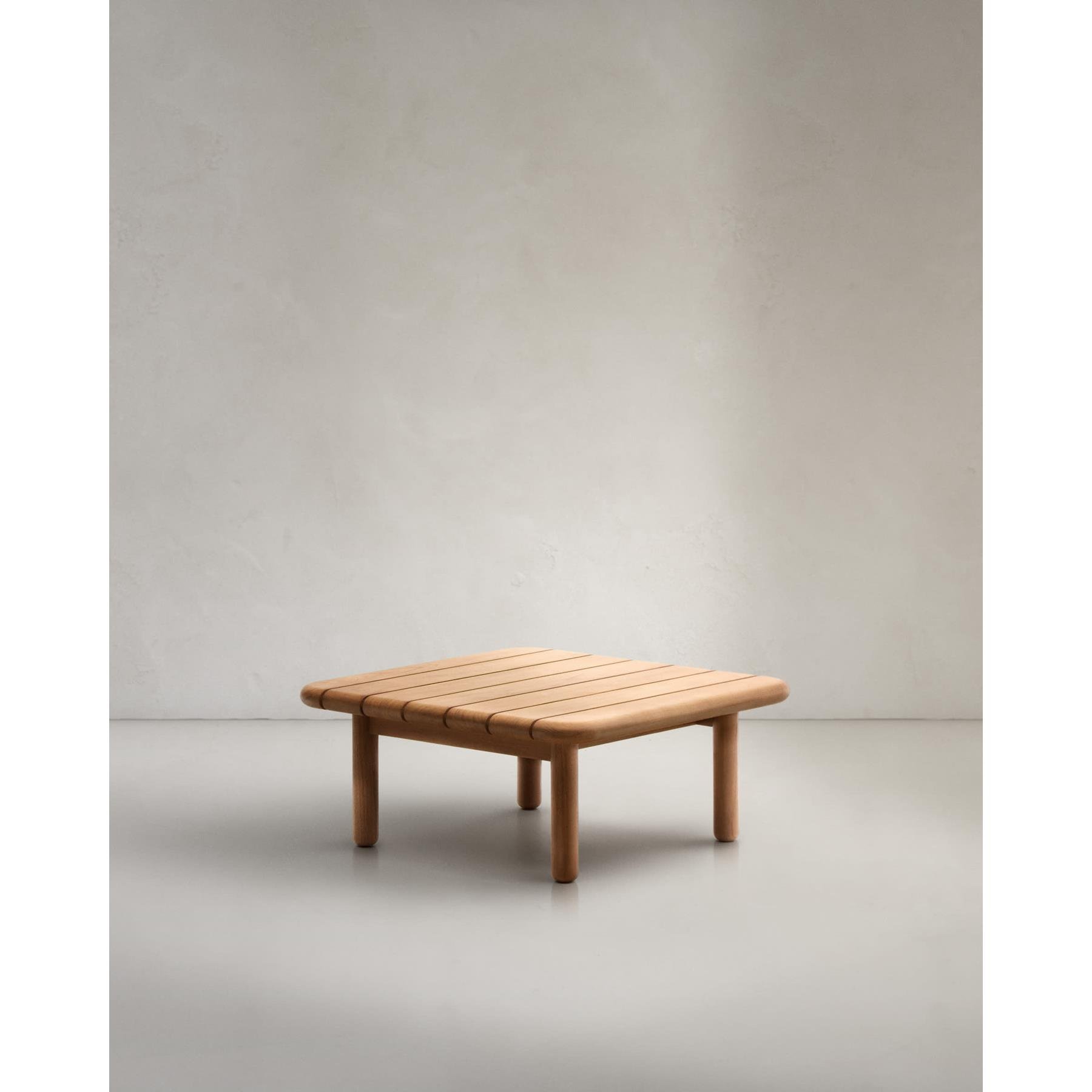 Kave Home - Koffietafel Turqueta van FSC 100% massief teakhout 70 x 70