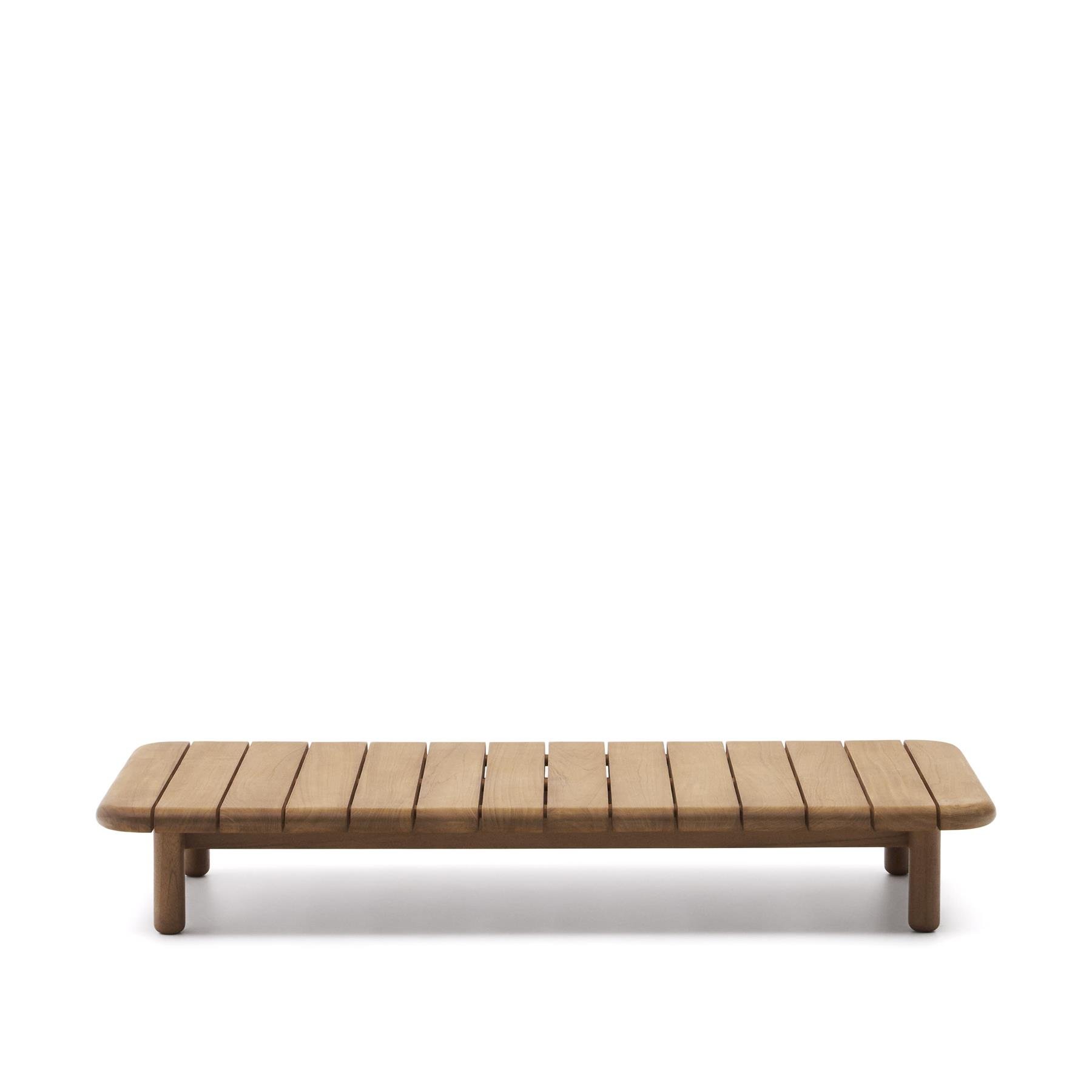 Kave Home - Koffietafel Turqueta van FSC 100% massief teakhout  140 x