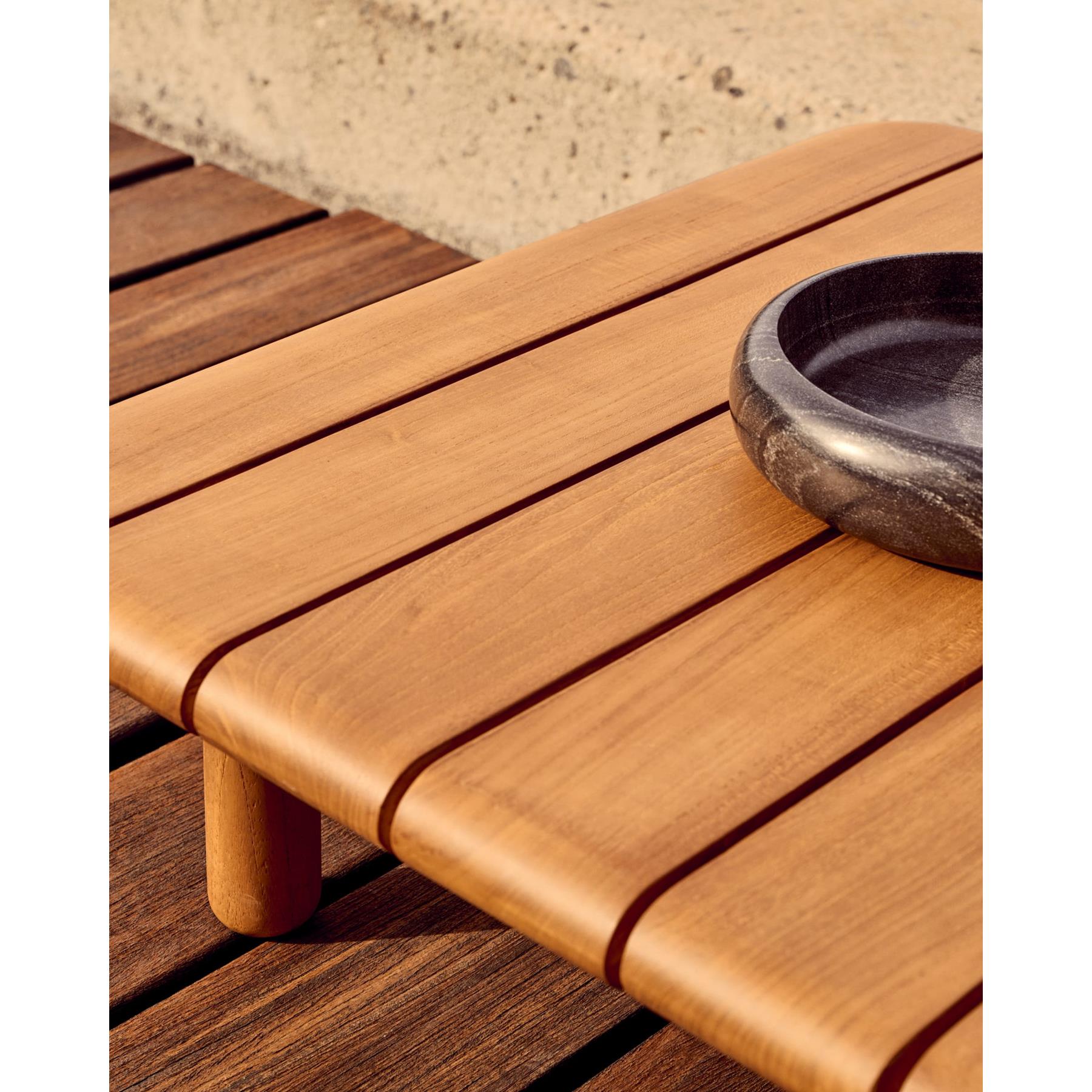 Kave Home - Koffietafel Turqueta van FSC 100% massief teakhout  140 x