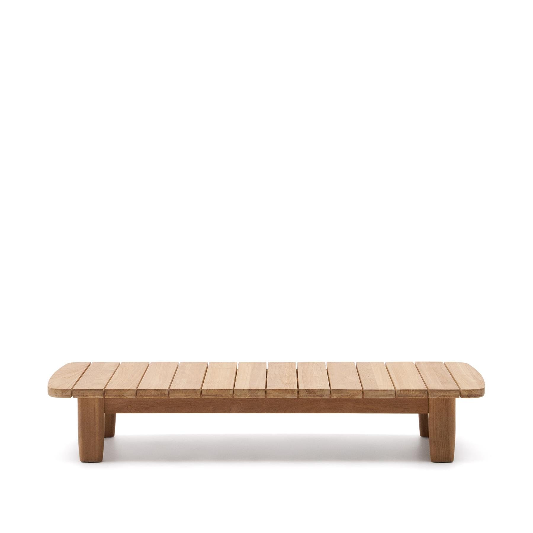 Kave Home - Koffietafel Tirant van FSC 100% massief teakhout 140 x 70