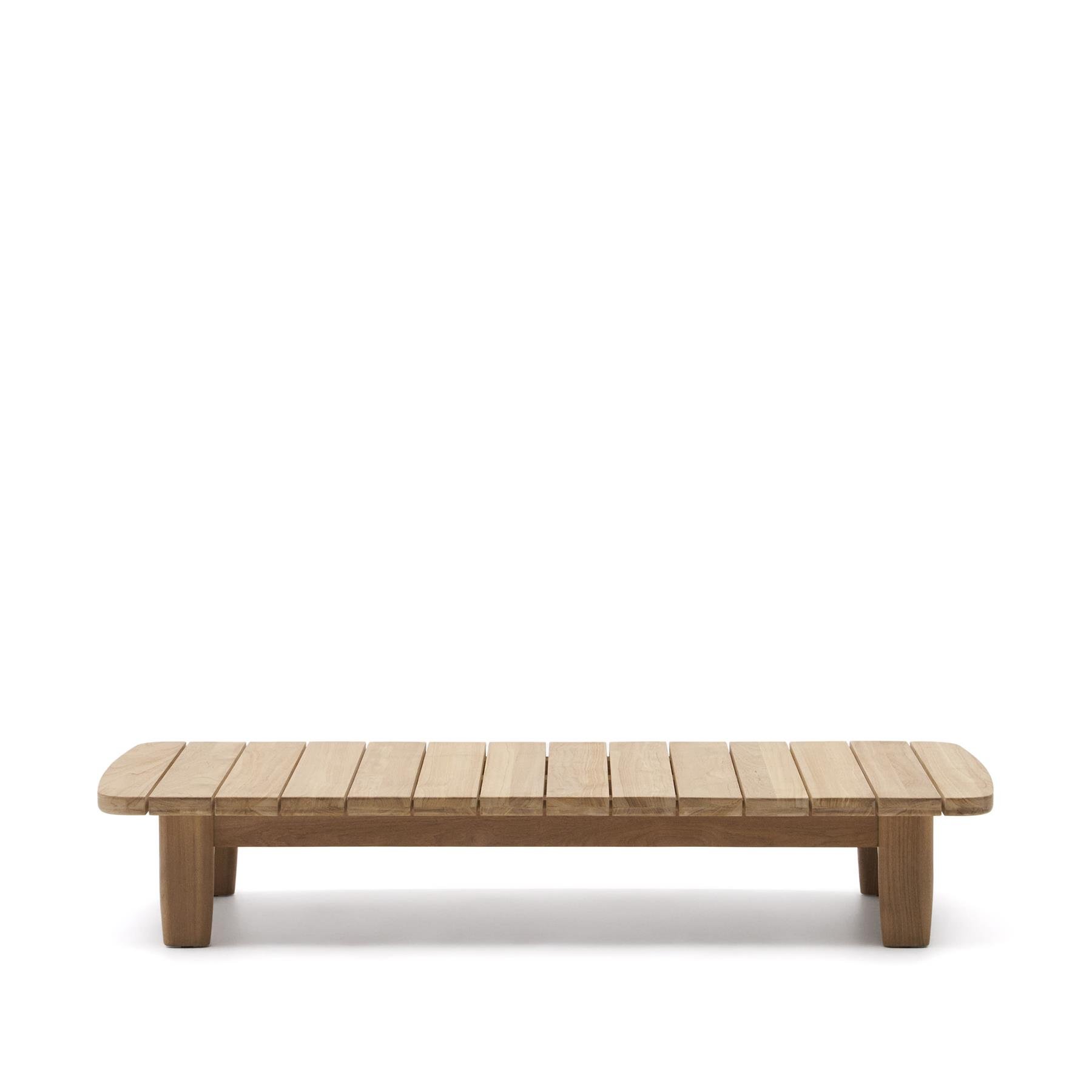 Kave Home - Koffietafel Tirant van FSC 100% massief teakhout 140 x 70