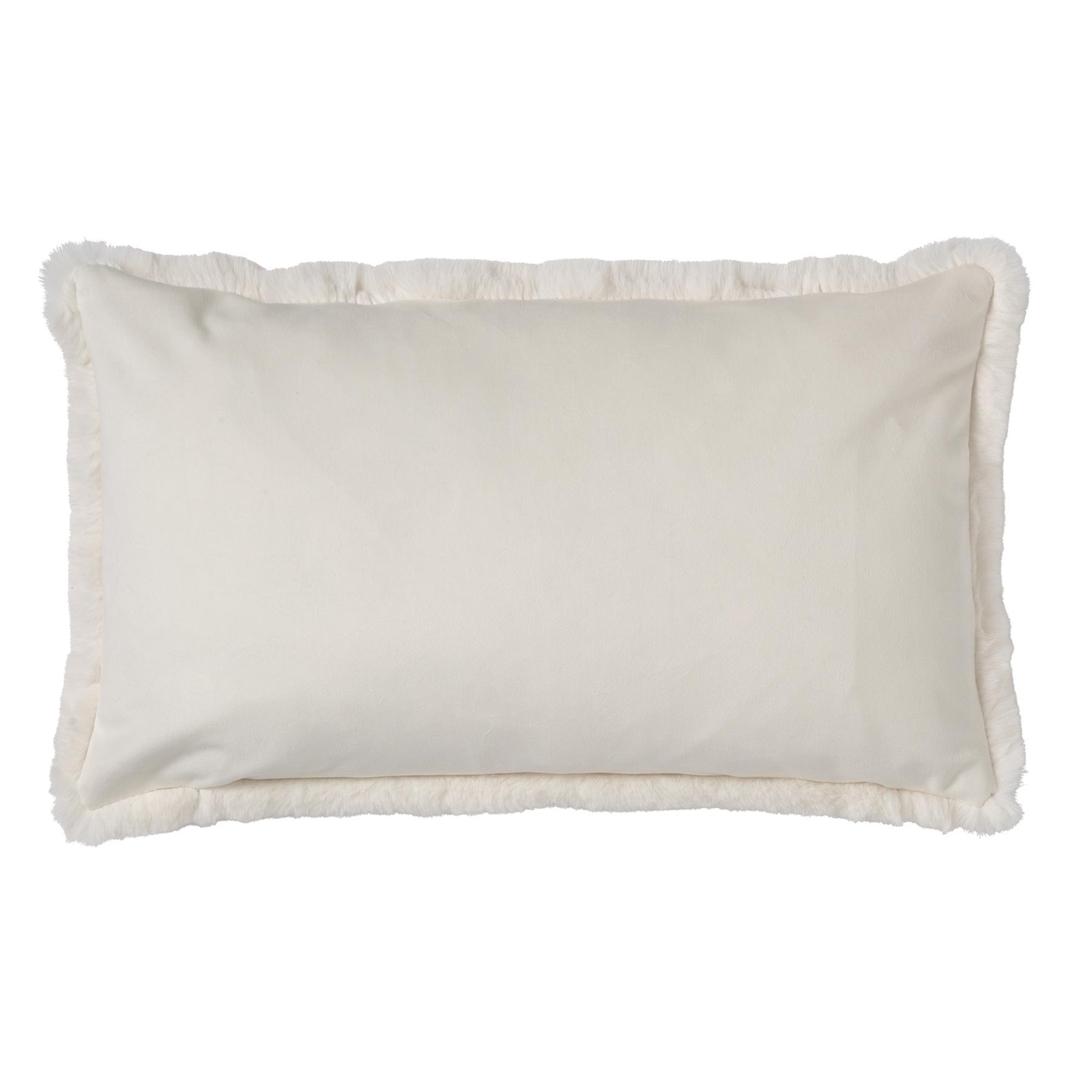 Dutch Decor sierkussen ZAYA - 30x50 cm Snow White