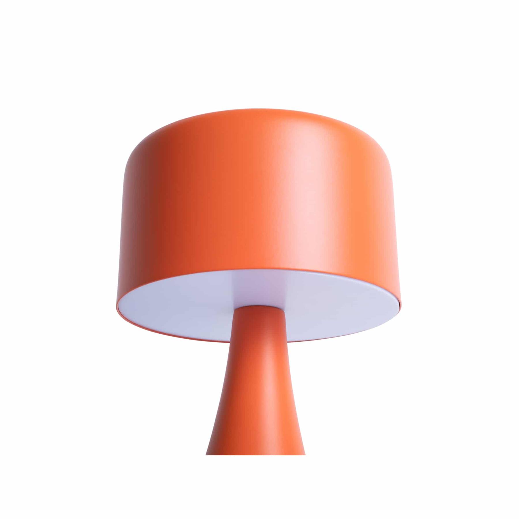 Leitmotiv Tafellamp Nora Led - Oranje - 12.5x12.5x21cm