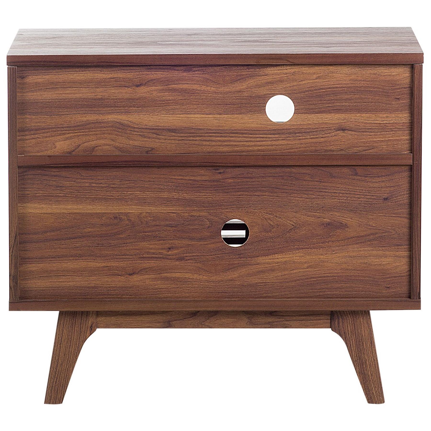 Beliani - CLEVELAND - Sideboard - Donkere houtkleur - MDF