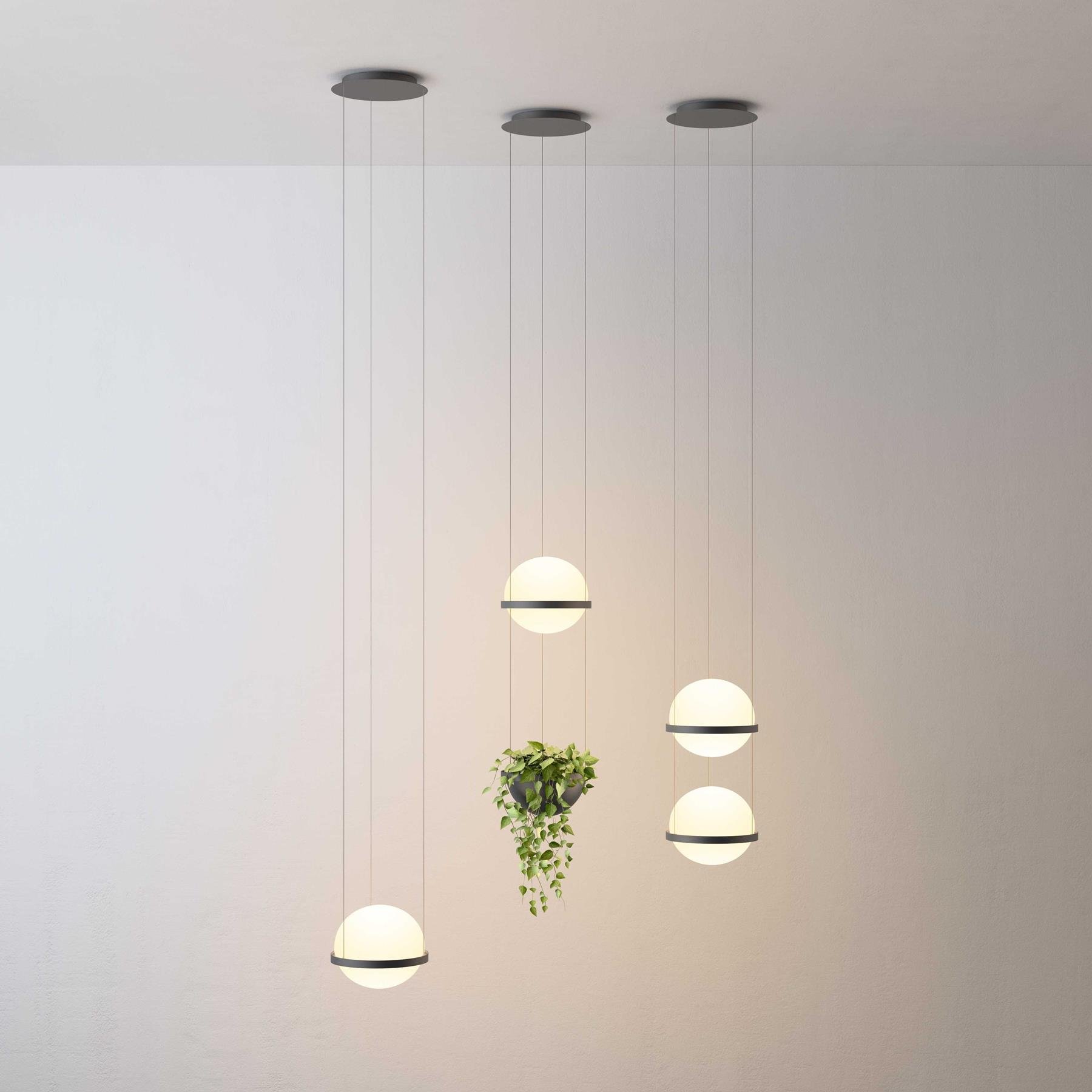 Vibia Palma Hanglamp 3720 LED Ø22 mat wit