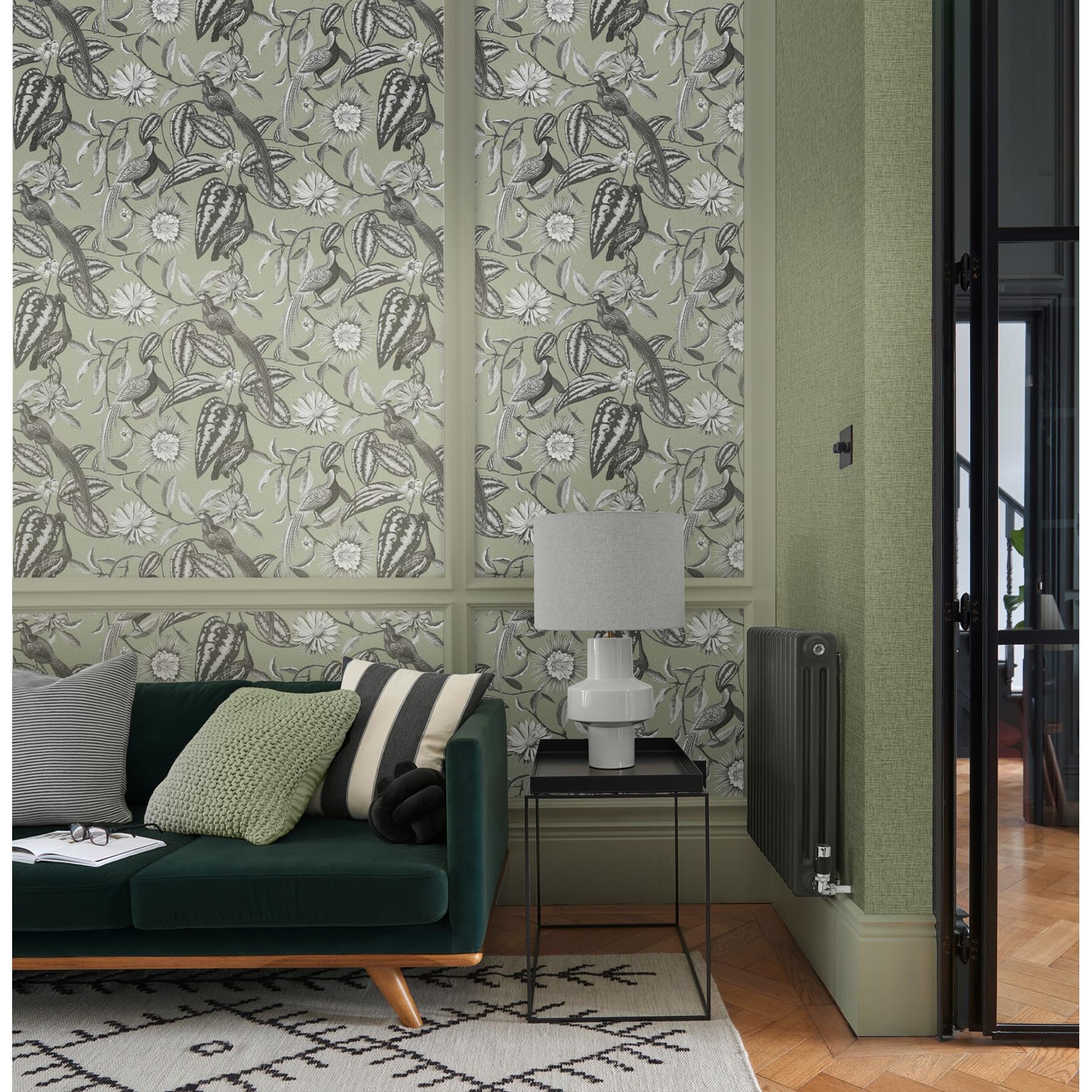 Graham & Brown vliesbehang Amherst's Garden Sage groen