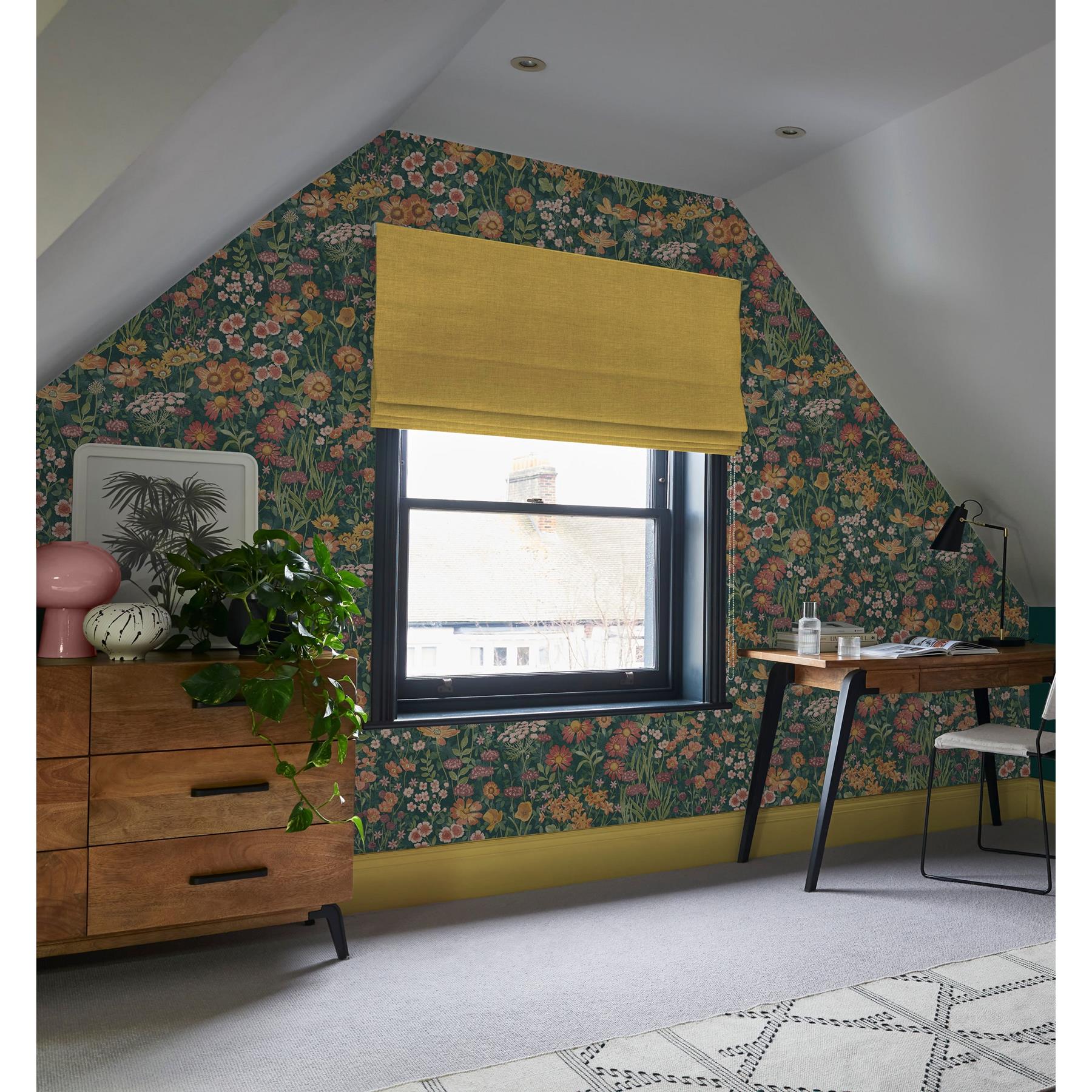 Graham & Brown vliesbehang Wallflower Emerald