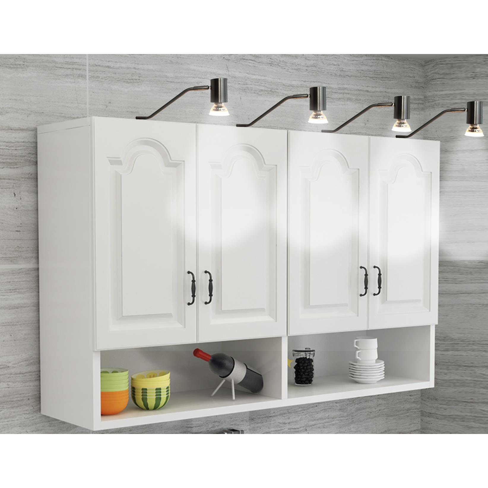 Ylumen Kast verlichting Delore L30 cm excl. GU10 mat chroom