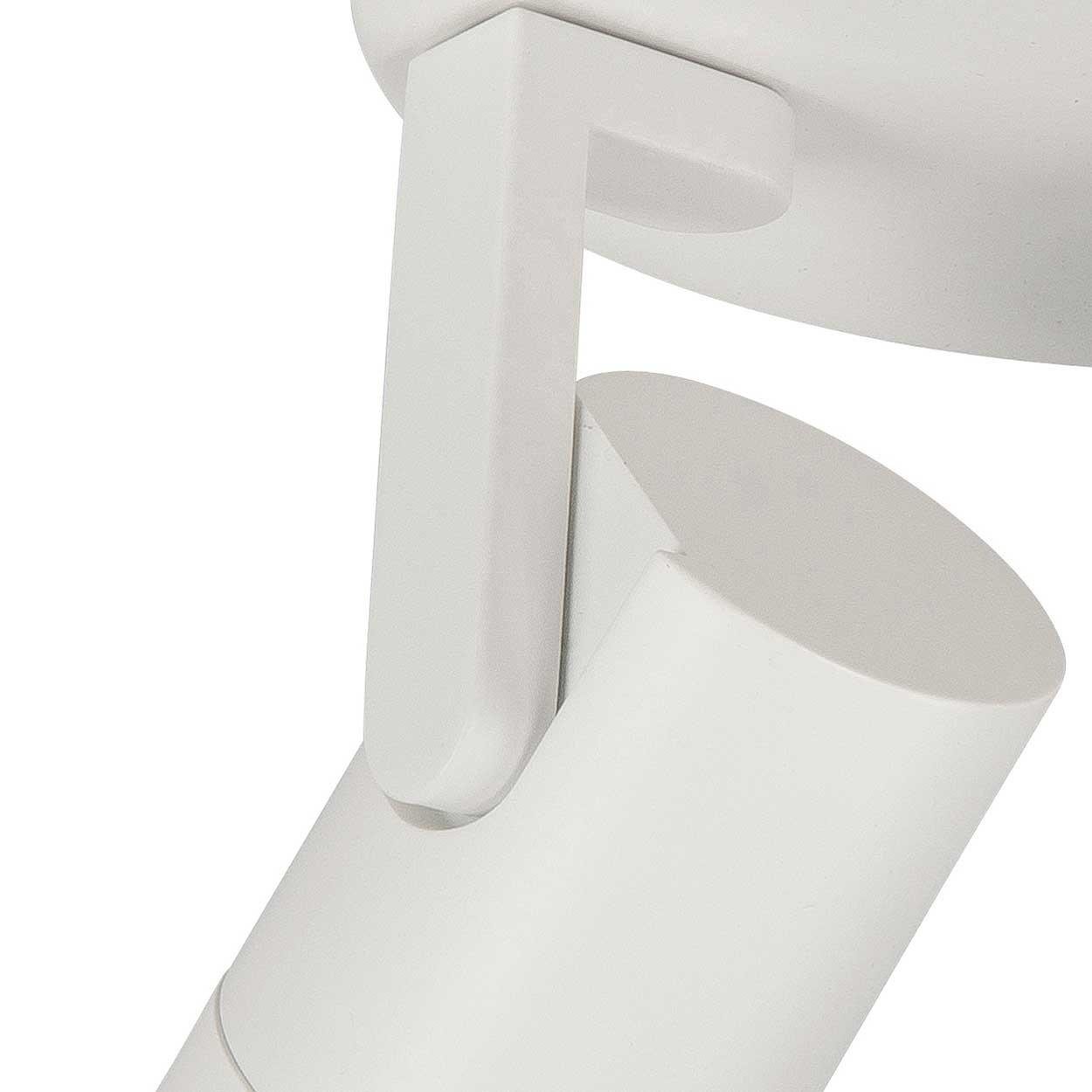 Highlight - Halo - Opbouwspot 2 lichts rond wit kantelbaar