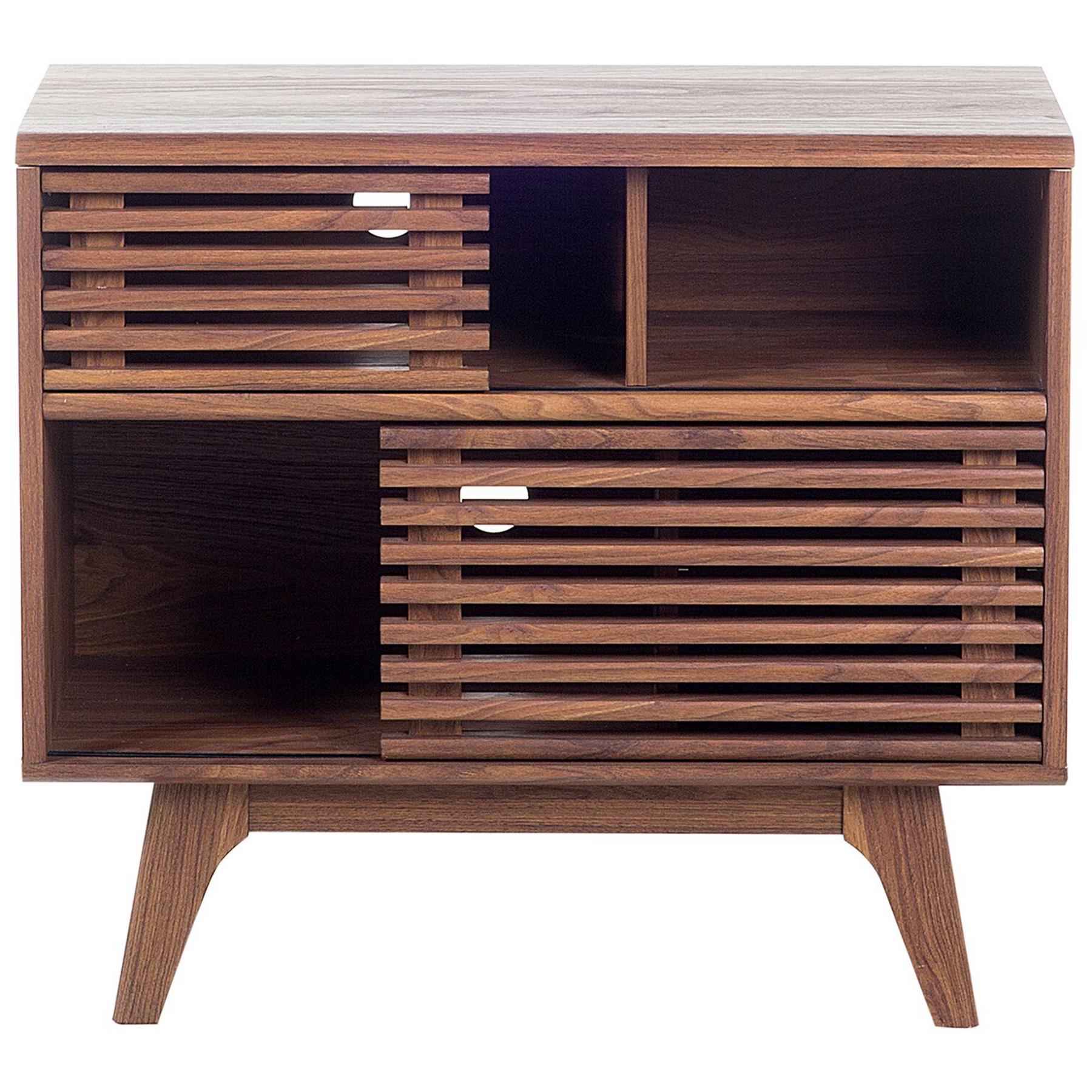 Beliani - CLEVELAND - Sideboard - Donkere houtkleur - MDF
