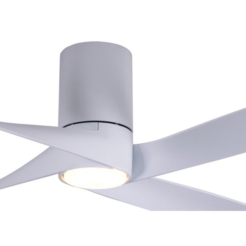 Lucci Air Plafondventilator Riviera Wit 12Watt Led Ø 132cm Incl.