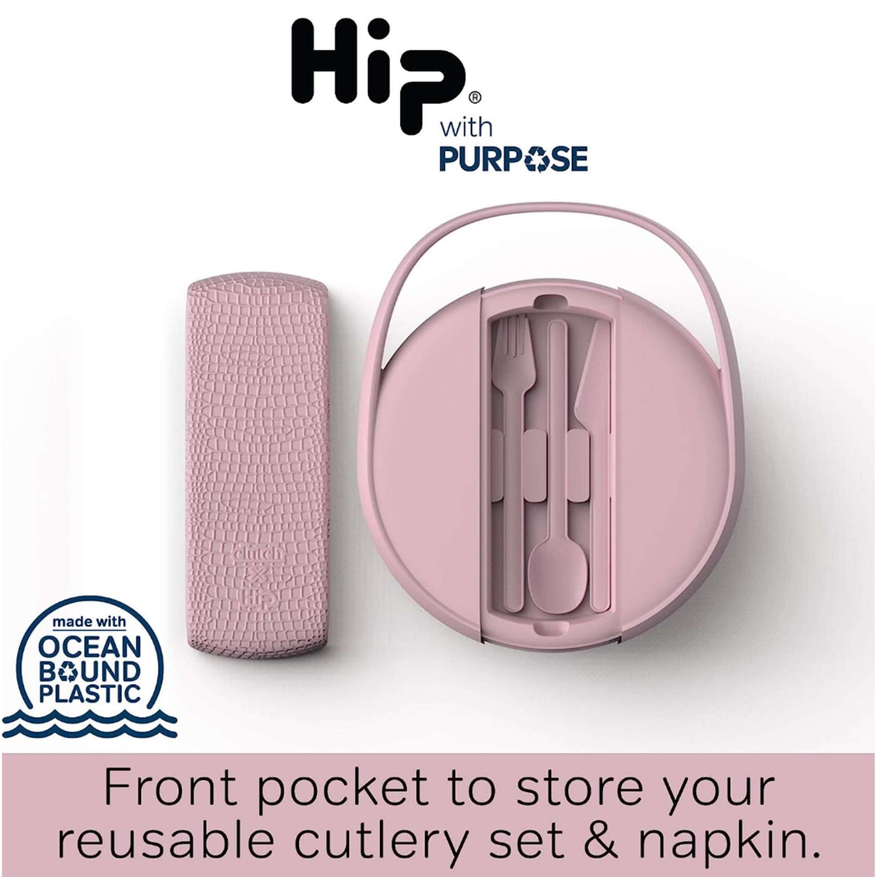 HIP OBP Clutch Lunchbox met Bestekset