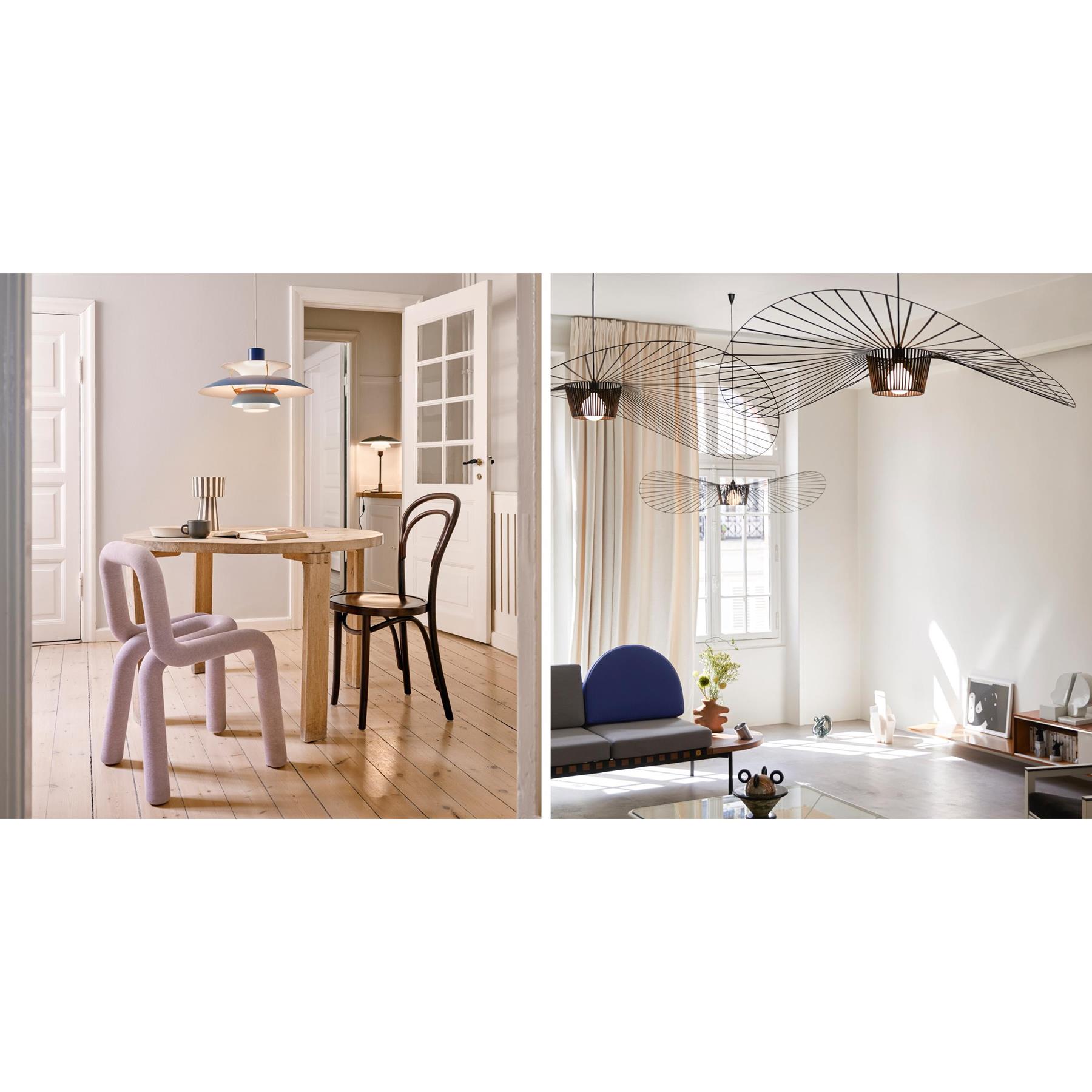 Petite Friture Vertigo hanglamp Ø140 coral limited edition