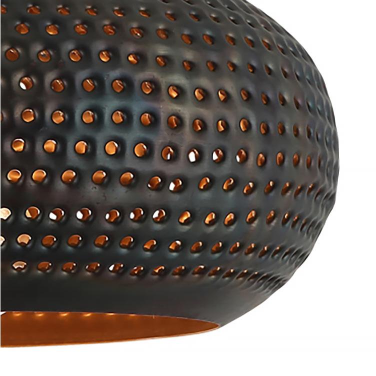 Freelight Plafondlamp Fuoco Bruin Zwart Ø 30cm  E27 Fitting