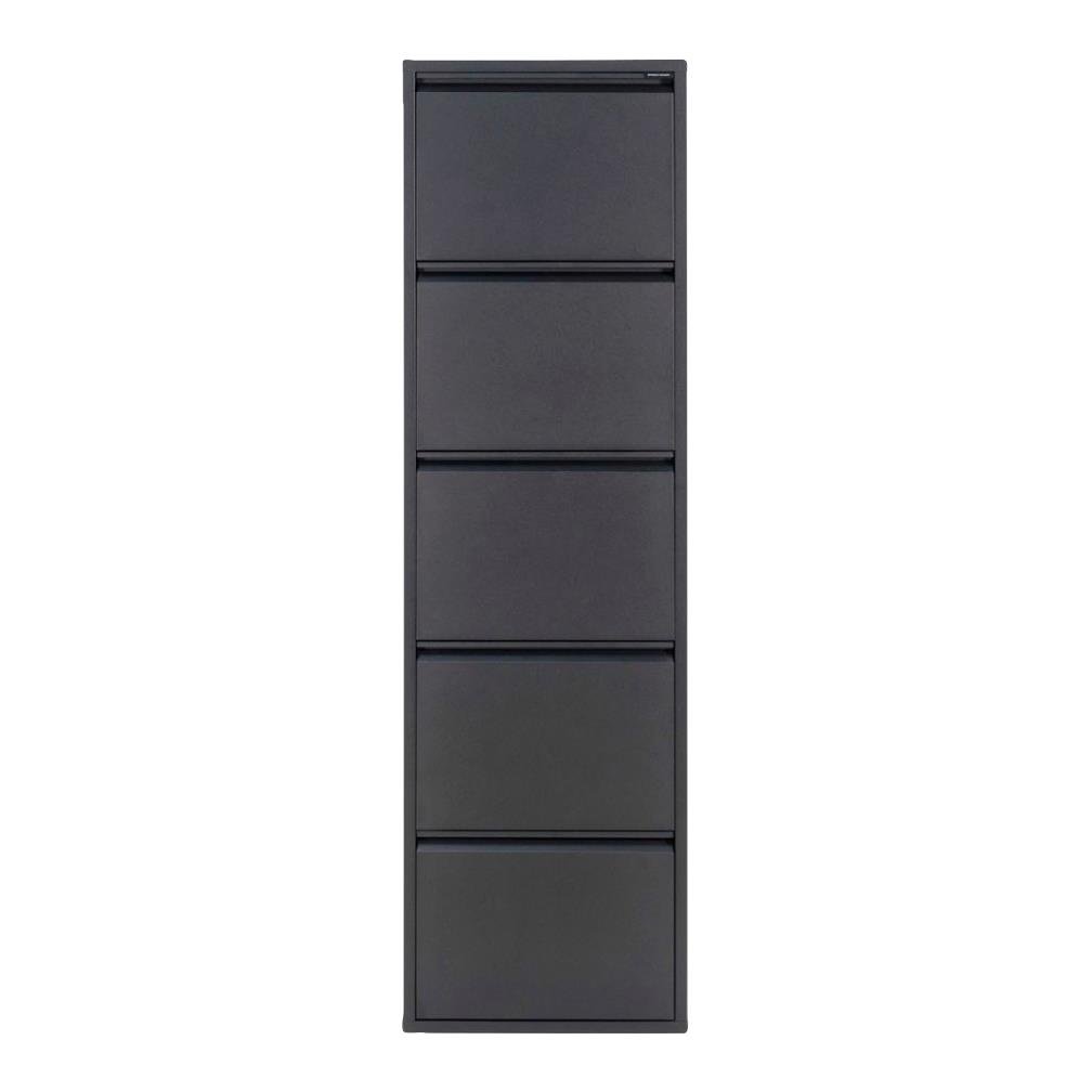 Spinder Design Billy 5 Schoenenkast - Zwart