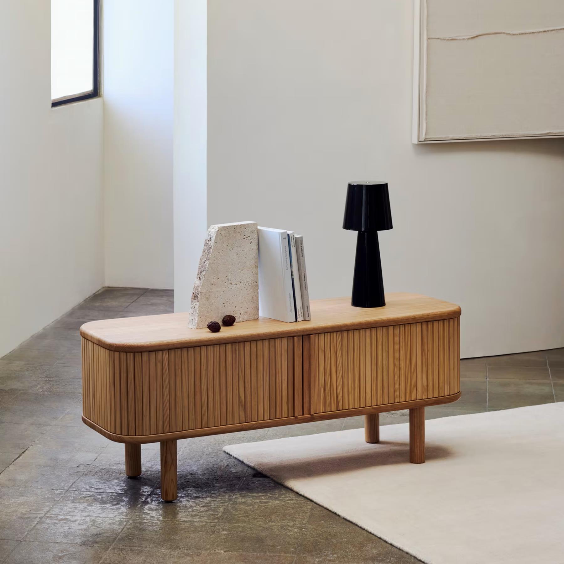 Kave Home Mailen Tv-meubel - B 120 cm - Naturel