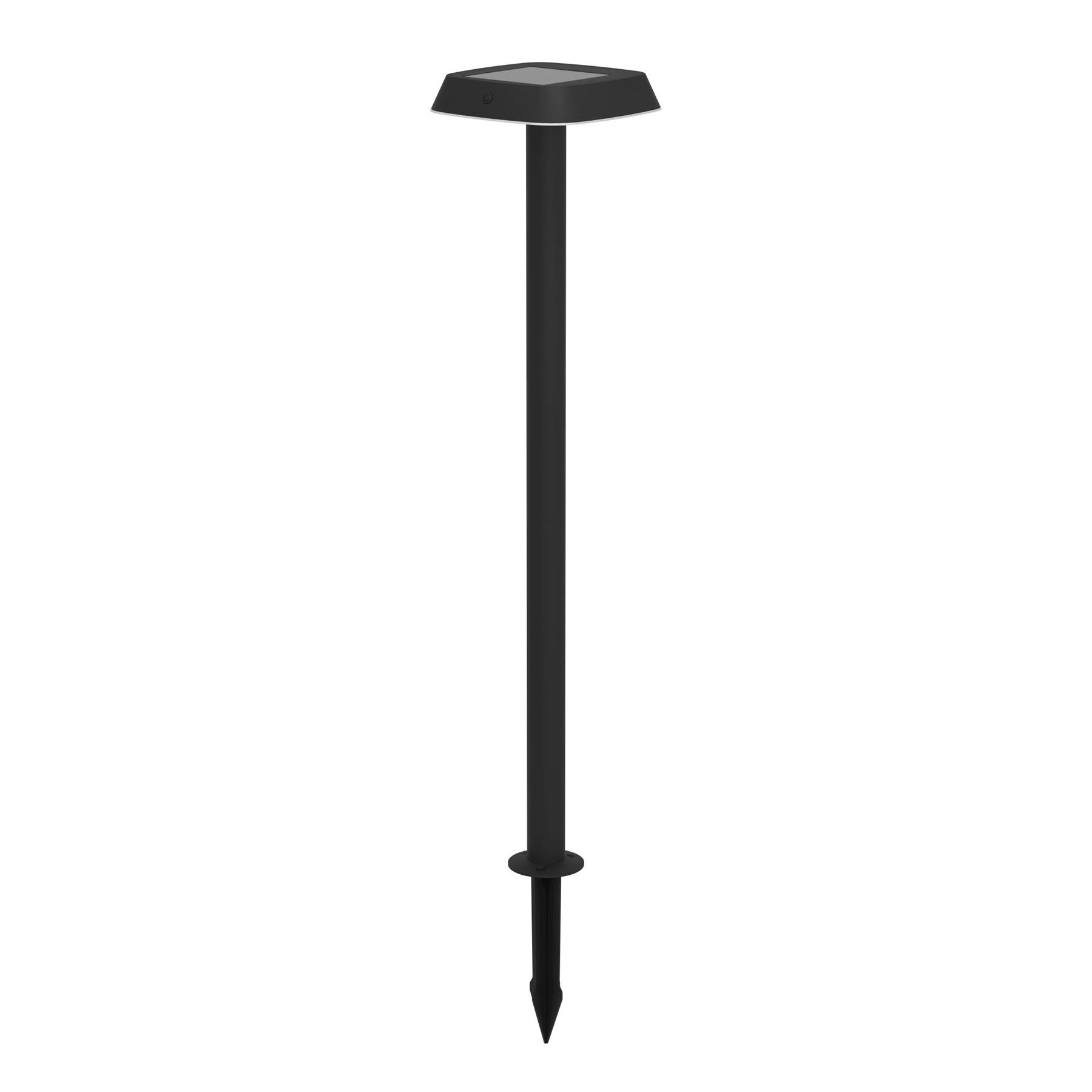 EGLO Dreoli Solar Priklamp Buiten - LED - 103,5 cm - Zwart|Wit