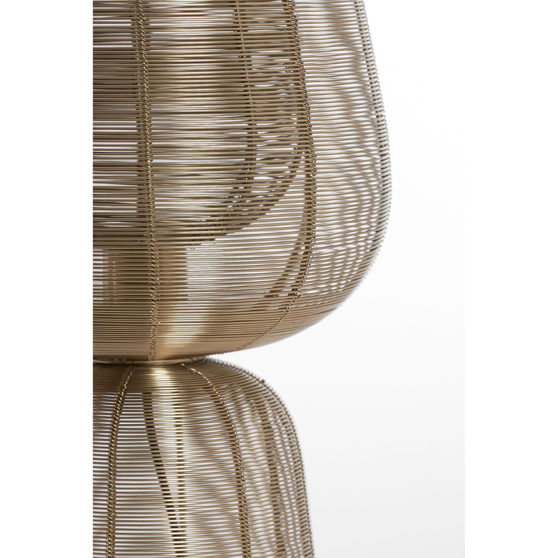 Light & Living Tafellamp Aboso - Goud - Ø24cm