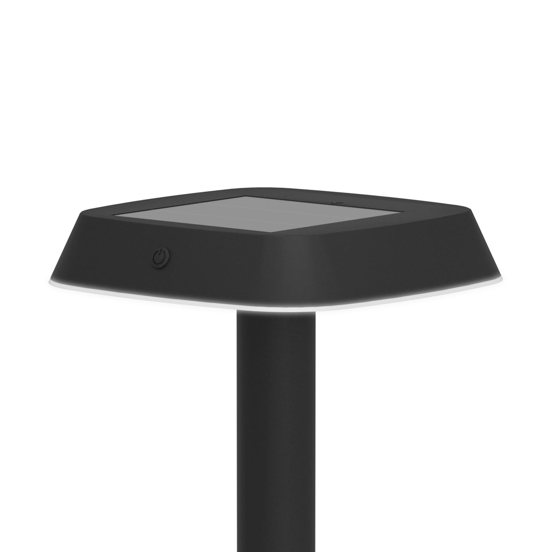 EGLO Dreoli Solar Priklamp Buiten - LED - 103,5 cm - Zwart|Wit