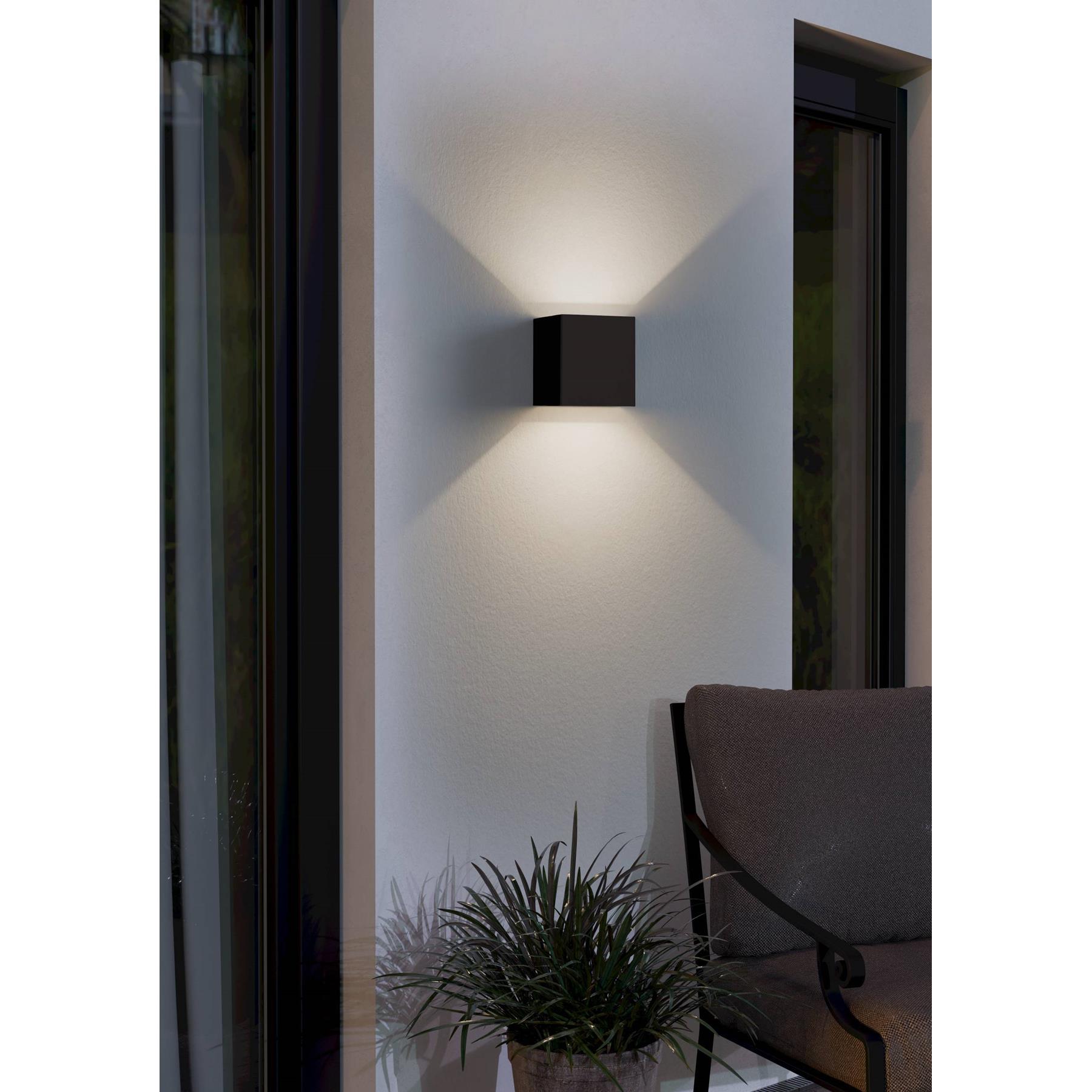 EGLO Calpino 3 Wandlamp - LED - 10 cm - Zwart
