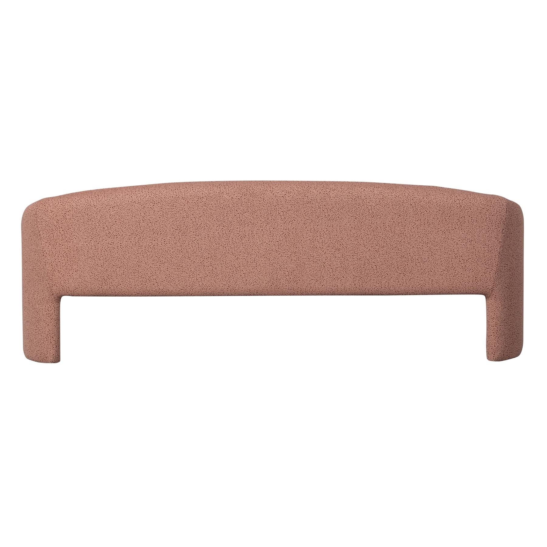 BePureHome Zone Bankje - Polyester - Rose Dust - 58x160x55
