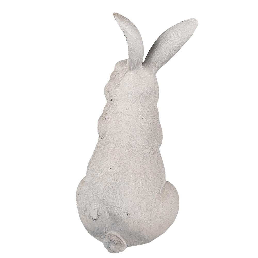 Clayre & Eef Beeld Konijn 26 cm Beige Polyresin Paasdecoratie