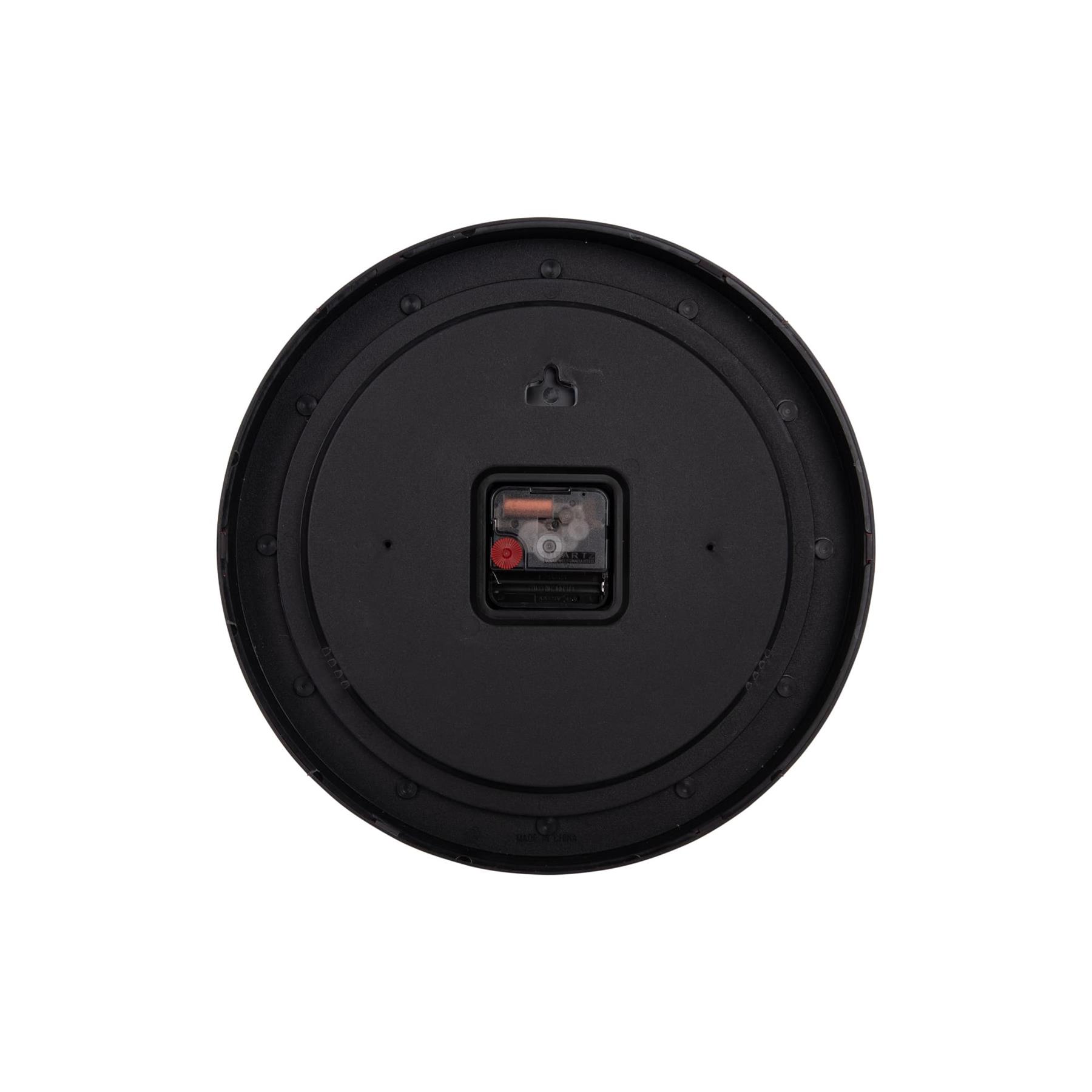 Karlsson Wandklok Loupe - Rood - Ø30cm