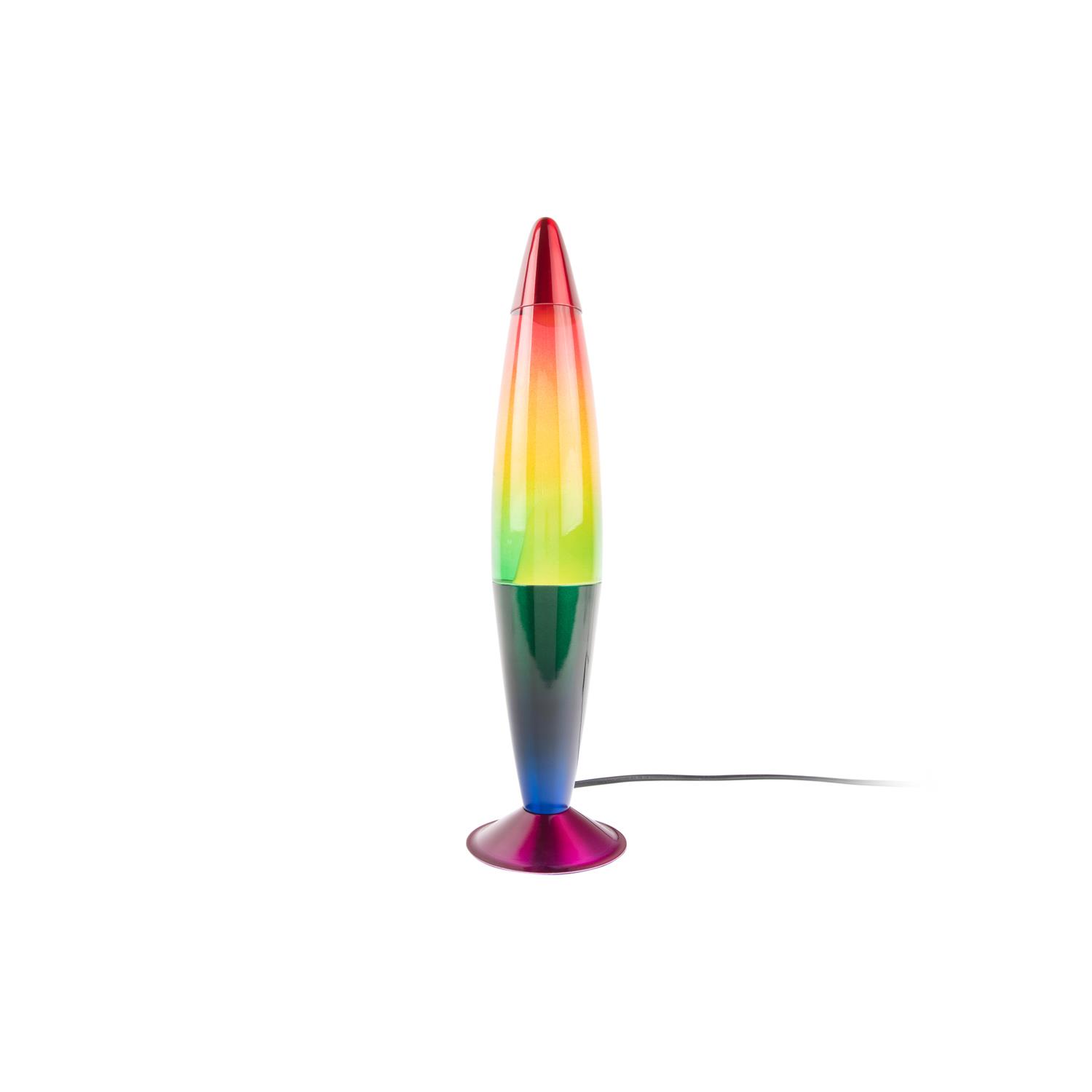 Leitmotiv - Table Lamp Rainbow Rocket Lava