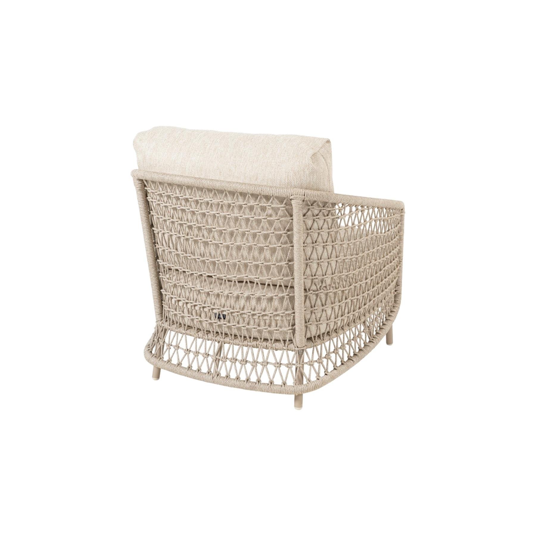 4 Seasons Puccini loungestoel - Rope (1 stuk)