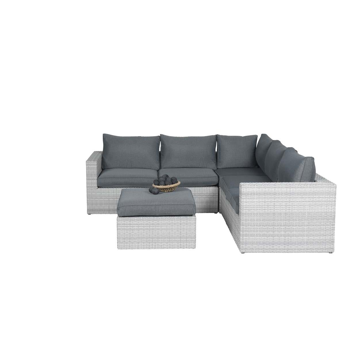 Garden Impressions Bruno loungeset 4-delig - licht grijs