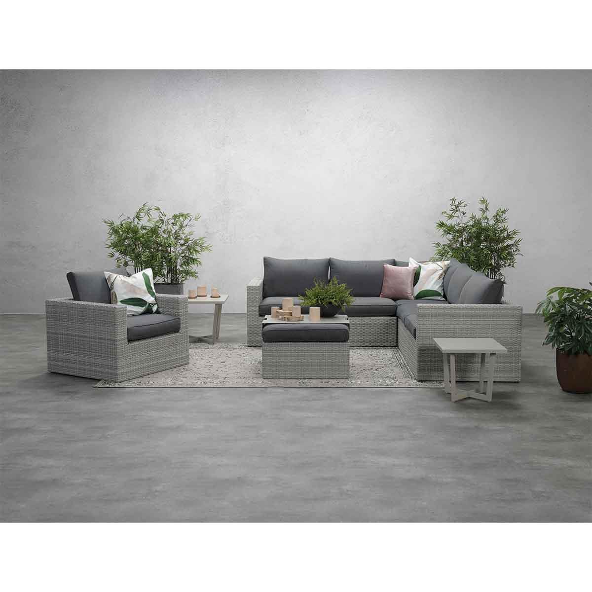 Garden Impressions Bruno loungeset 4-delig - licht grijs