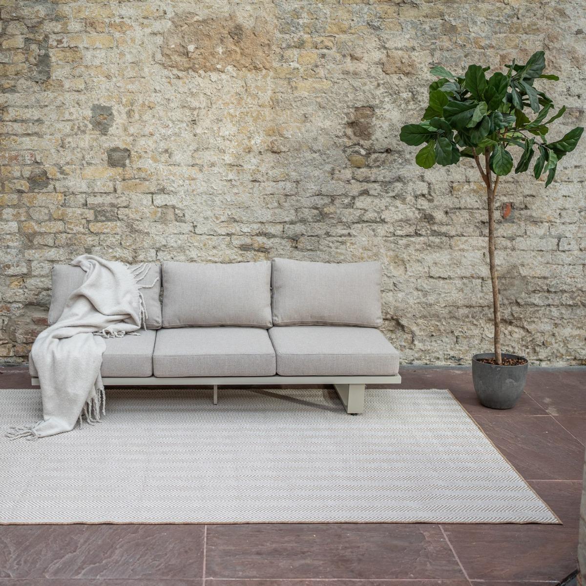 Interieur05 Buitenkleed Naturel ZigZag 160x230cm