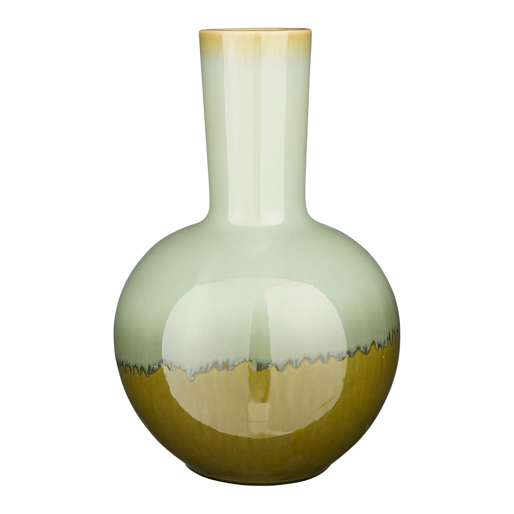 Mica Decorations Holm Vaas H 52 cm - Groen