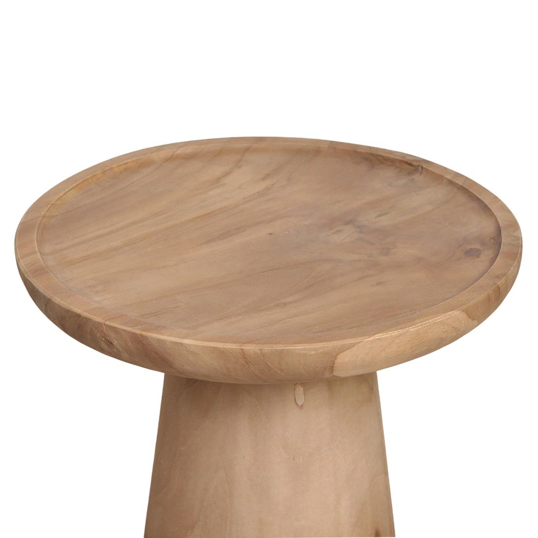 Raw Materials Nero side table Ray