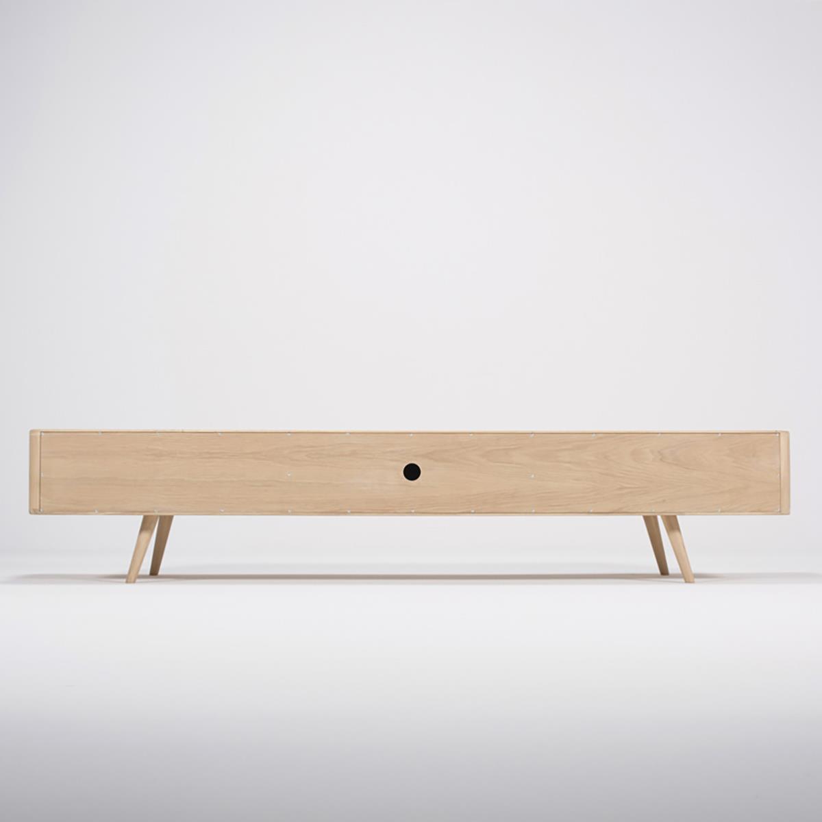 Gazzda Ena Lowboard TV meubel - Whitewash - 225 cm