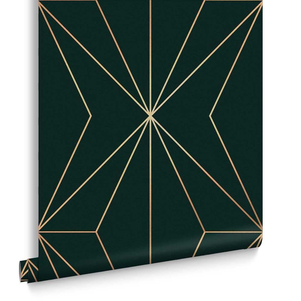 Graham & Brown - Vliesbehang - Harmony Emerald  - 10mx52cm