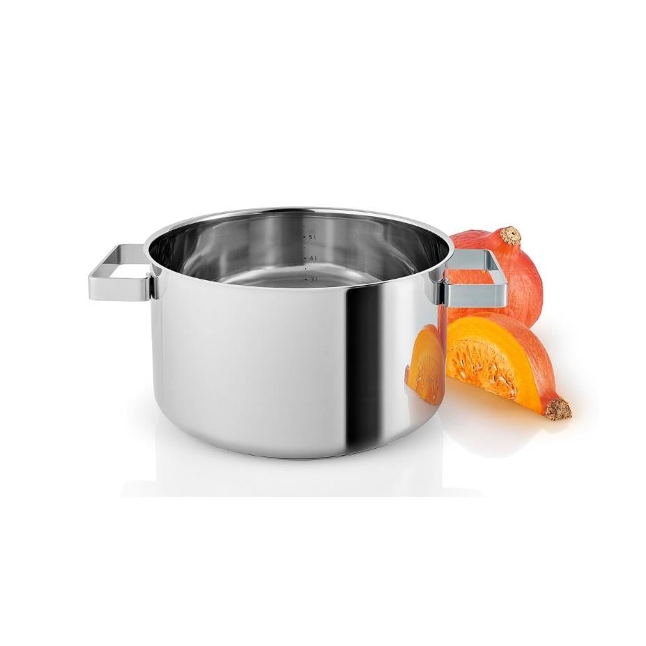 Nordic Kitchen Kookpan - Ø 25.5 cm - 6 liter - Bruin - Eva Solo