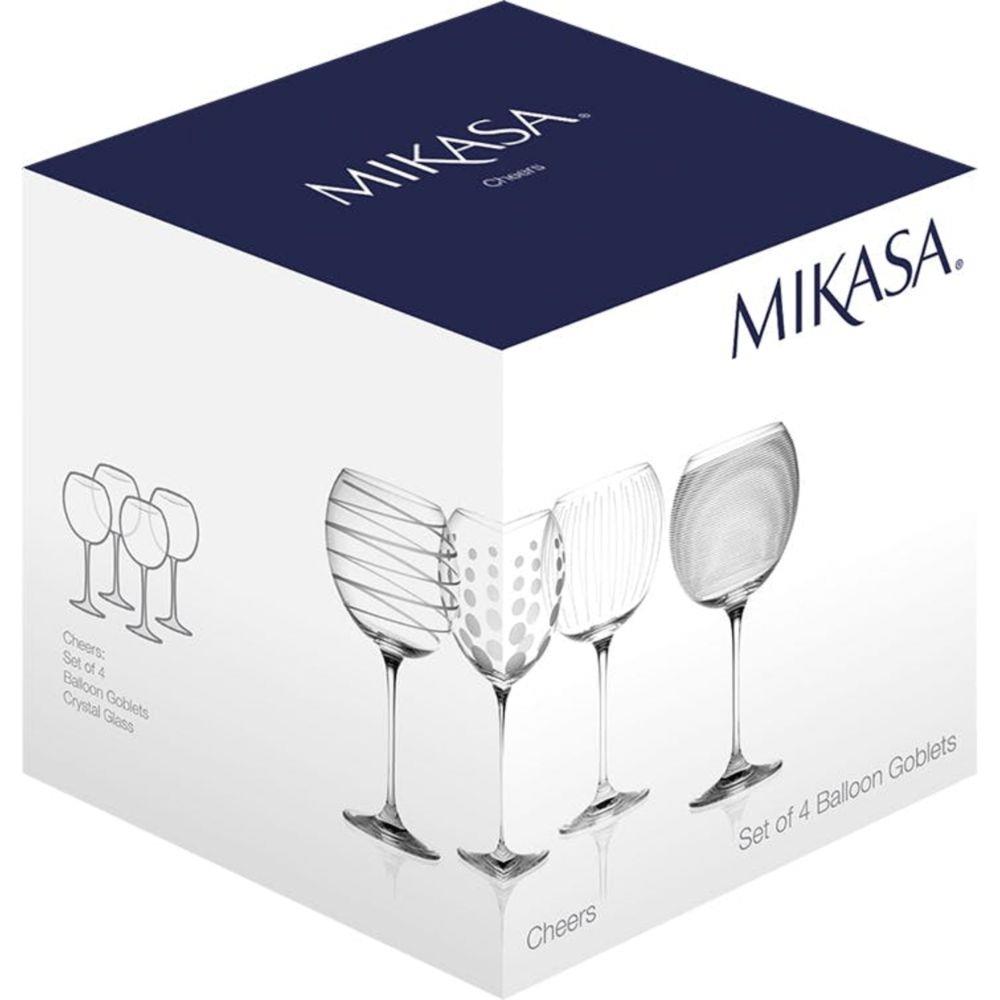 Mikasa - Set van 4 Ballon Glazen, 0.75 L - Mikasa | Cheers