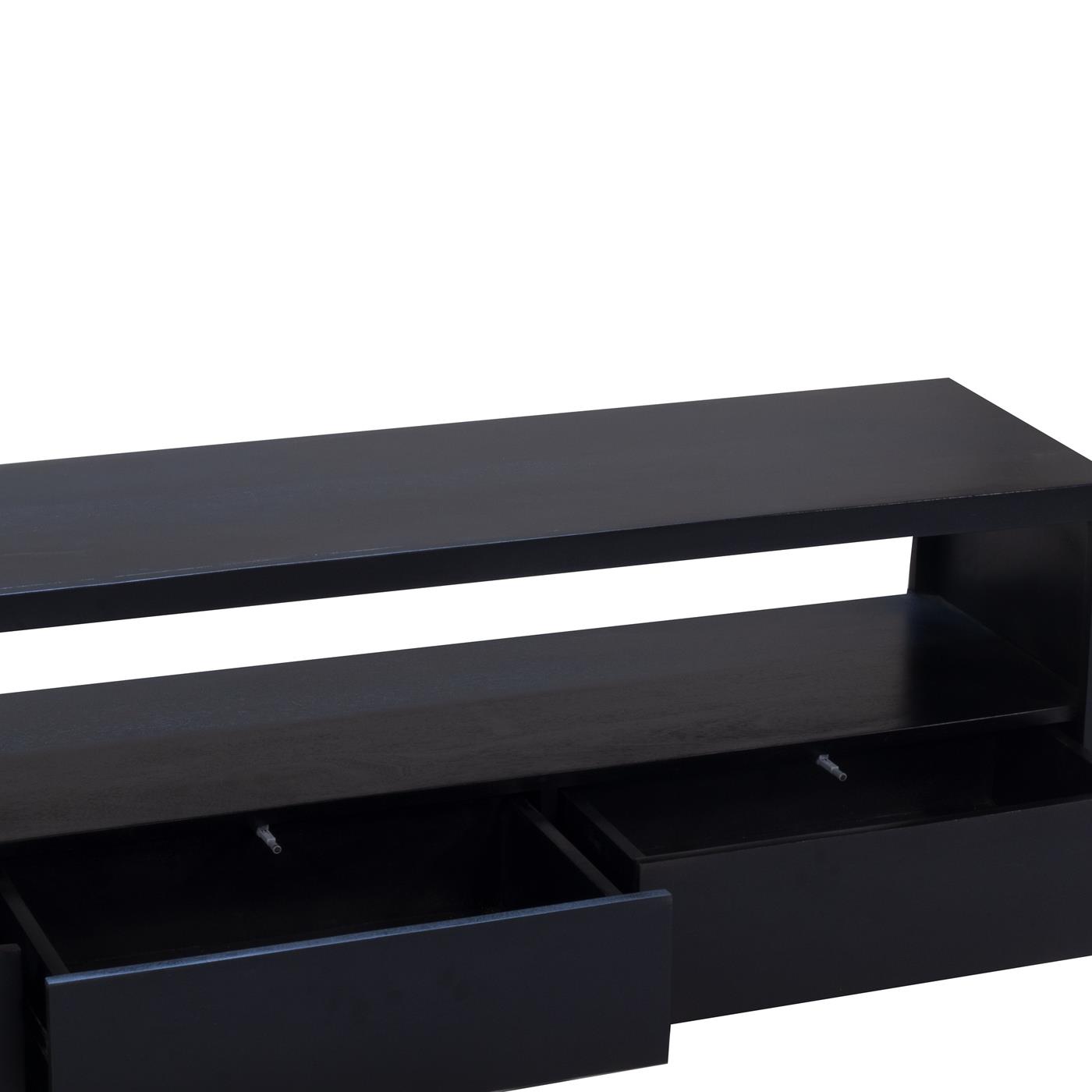 Giga Meubel - Tv-Meubel Zwart 150cm - 150x40x50cm - Kast Luxurious