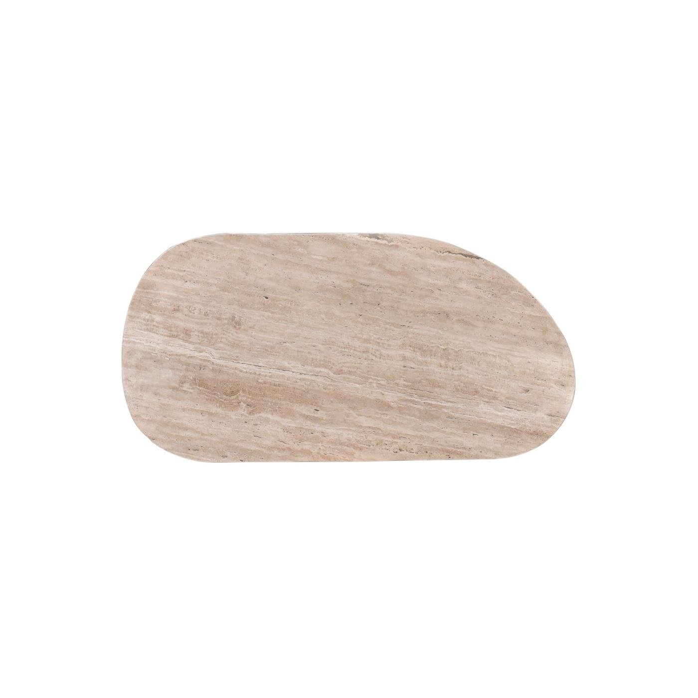 Giga Meubel - Salontafel 140cm - Travertin - Beige - Salontafel Olaf