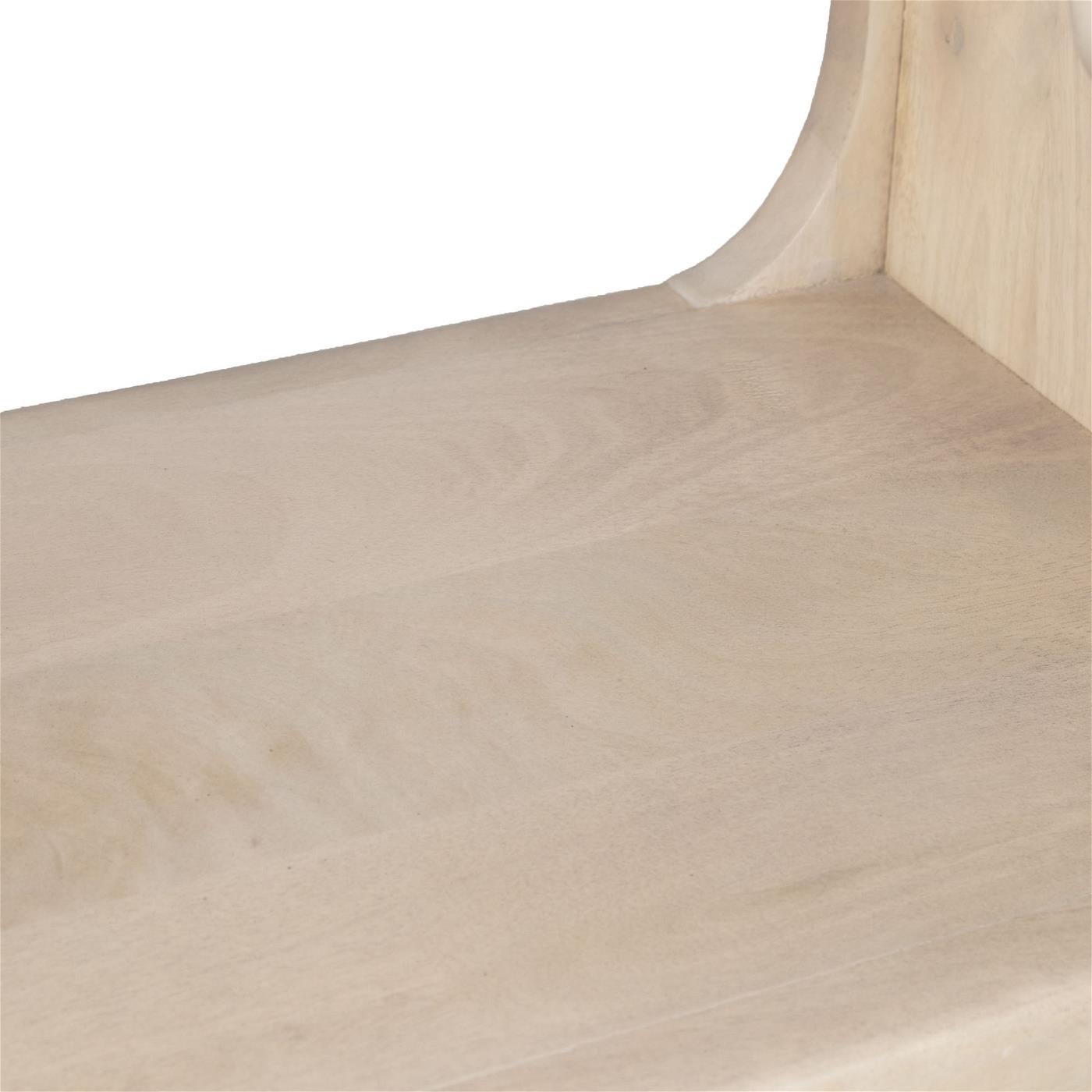 Giga Meubel - Vakkenkast Beige - Mangohout - Japandi Stijl - 161cm