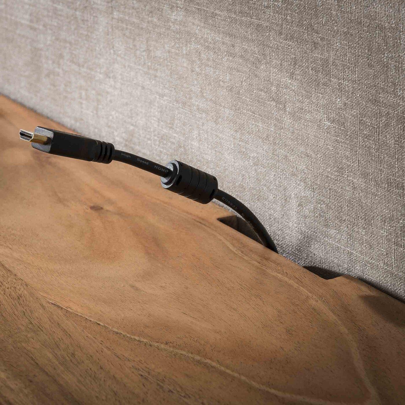 Giga Meubel - Hangend Tv-Meubel Acaciahout 150cm - Naturel