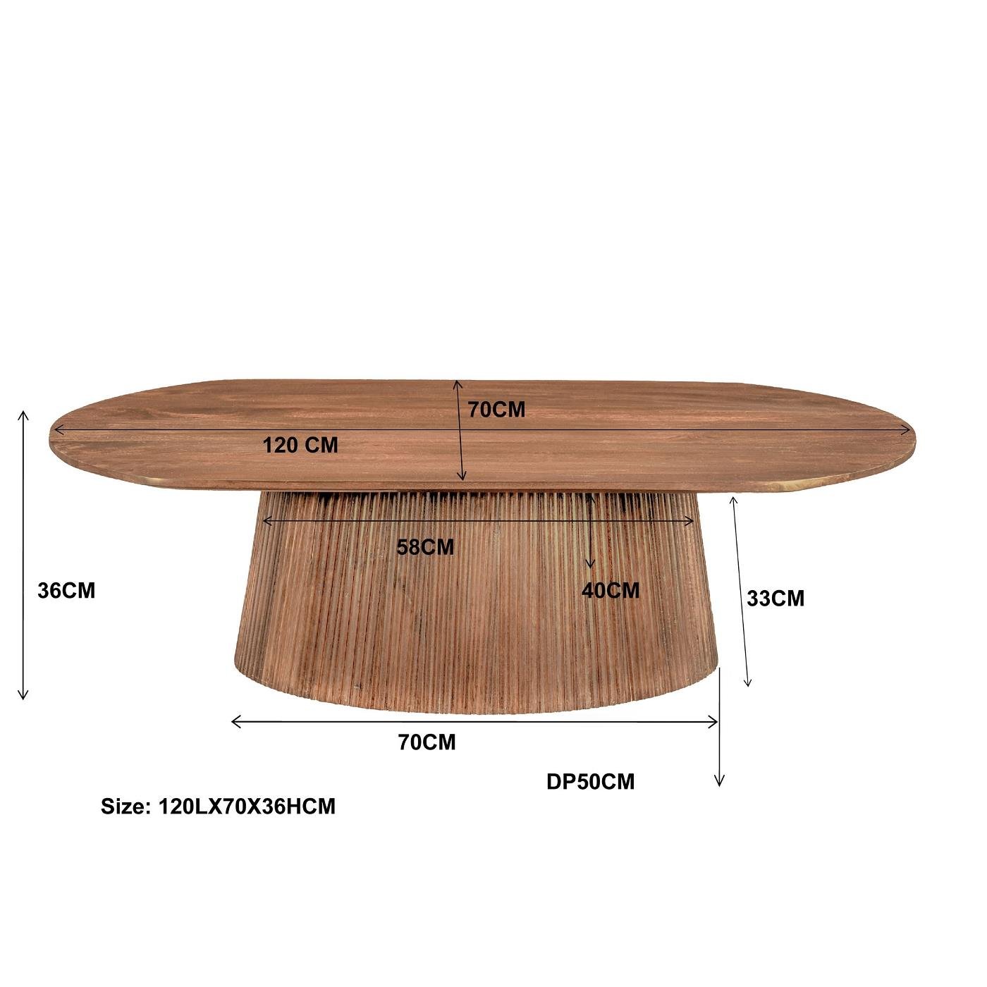 Livingfurn - Salontafel - Salvator Oval 120