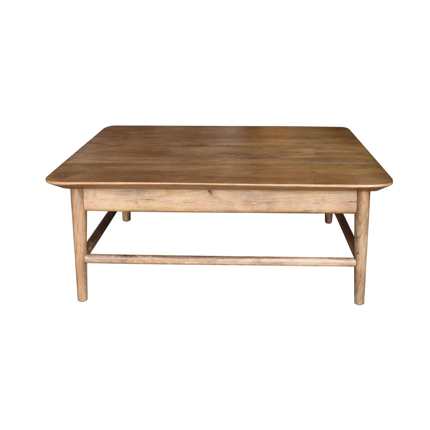 Giga Meubel - Salontafel Naturel 100cm - Mangohout - Tafel Lana